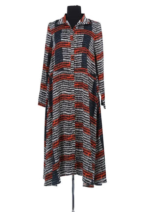 Robe Heimstone Orange en Synthétique, taille S - Seconde Main