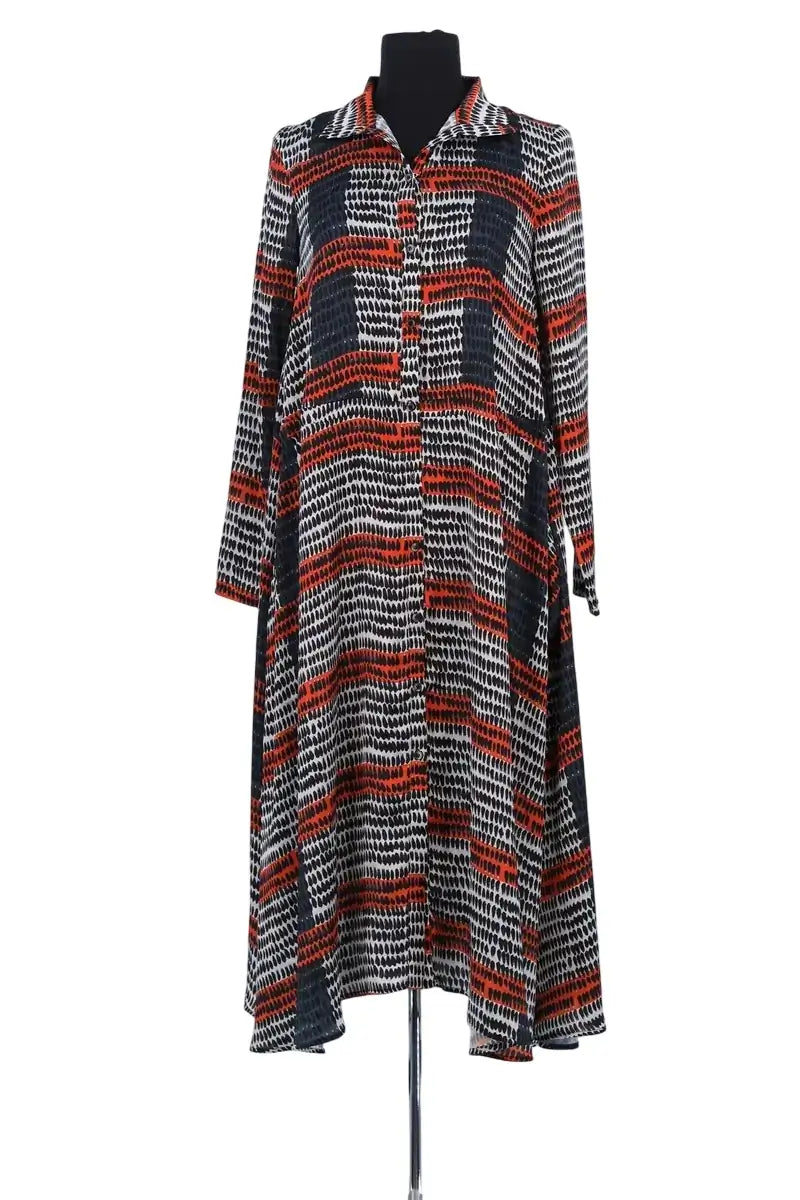 Robe Heimstone Orange en Synthétique, taille S - Seconde Main