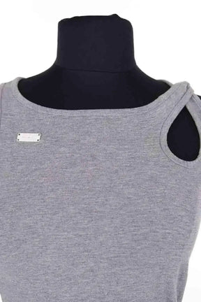 Robe Heliot Emil Gris en Coton