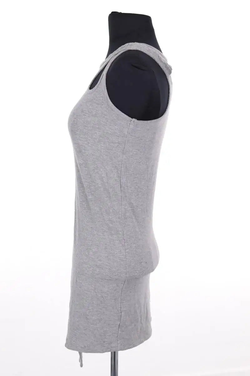 Robe Heliot Emil Gris en Coton