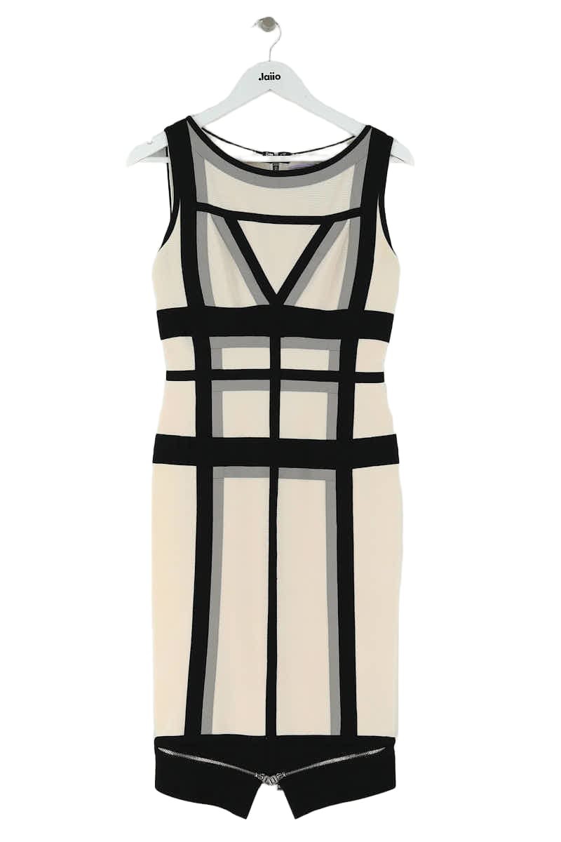 Robe Herve Leger Beige en Polyester, taille M - Seconde Main