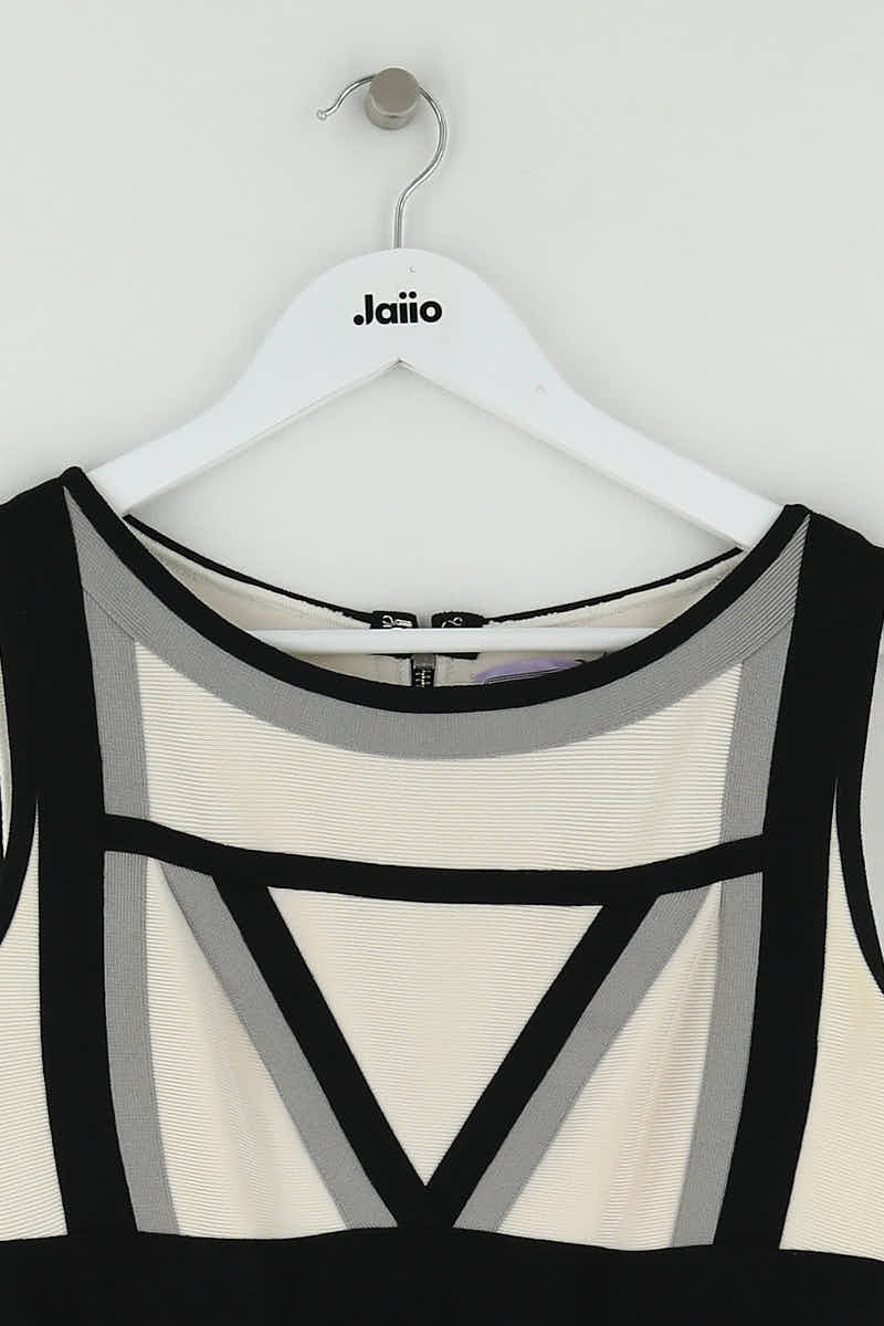 Robe Herve Leger Beige en Polyester