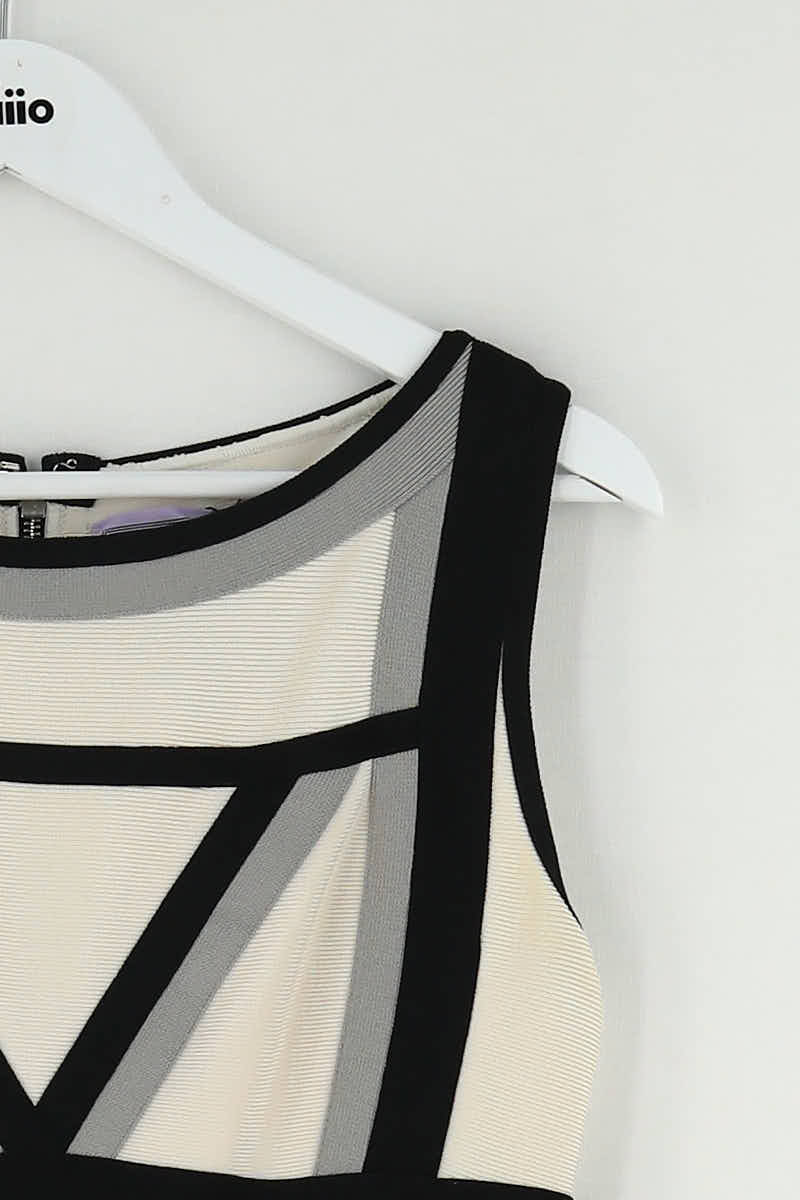 Robe Herve Leger Beige en Polyester