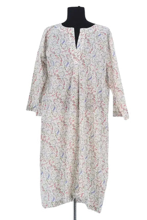 Robe HIGH Blanc en Coton, taille L - Seconde Main