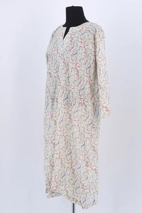 Robe HIGH Blanc en Coton