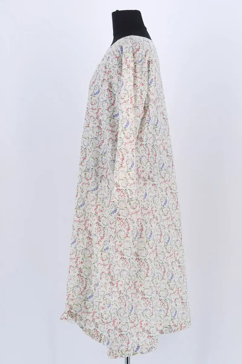 Robe HIGH Blanc en Coton