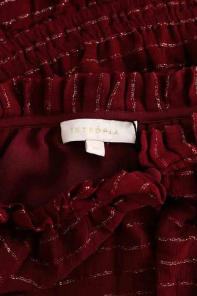 Robe Hoss Intropia Bordeaux en Viscose