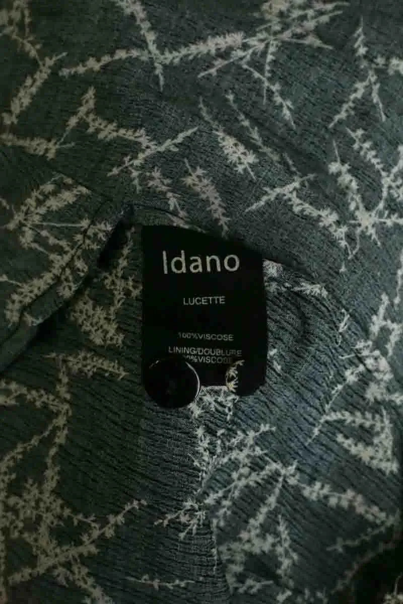 Robe Idano Noir en Synthétique