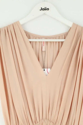 Robe INDRESS Beige en Soie
