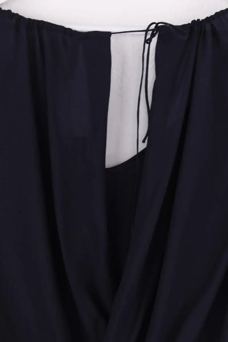 Robe INDRESS Marine en Soie