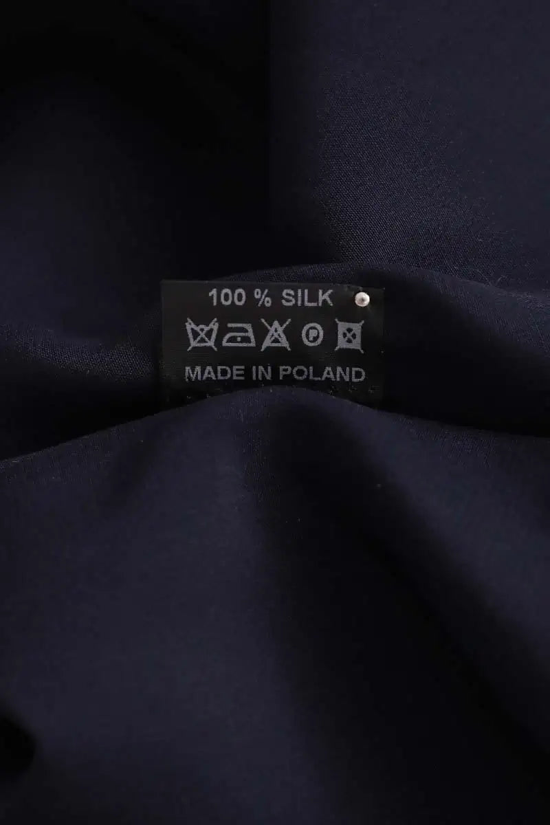 Robe INDRESS Marine en Soie