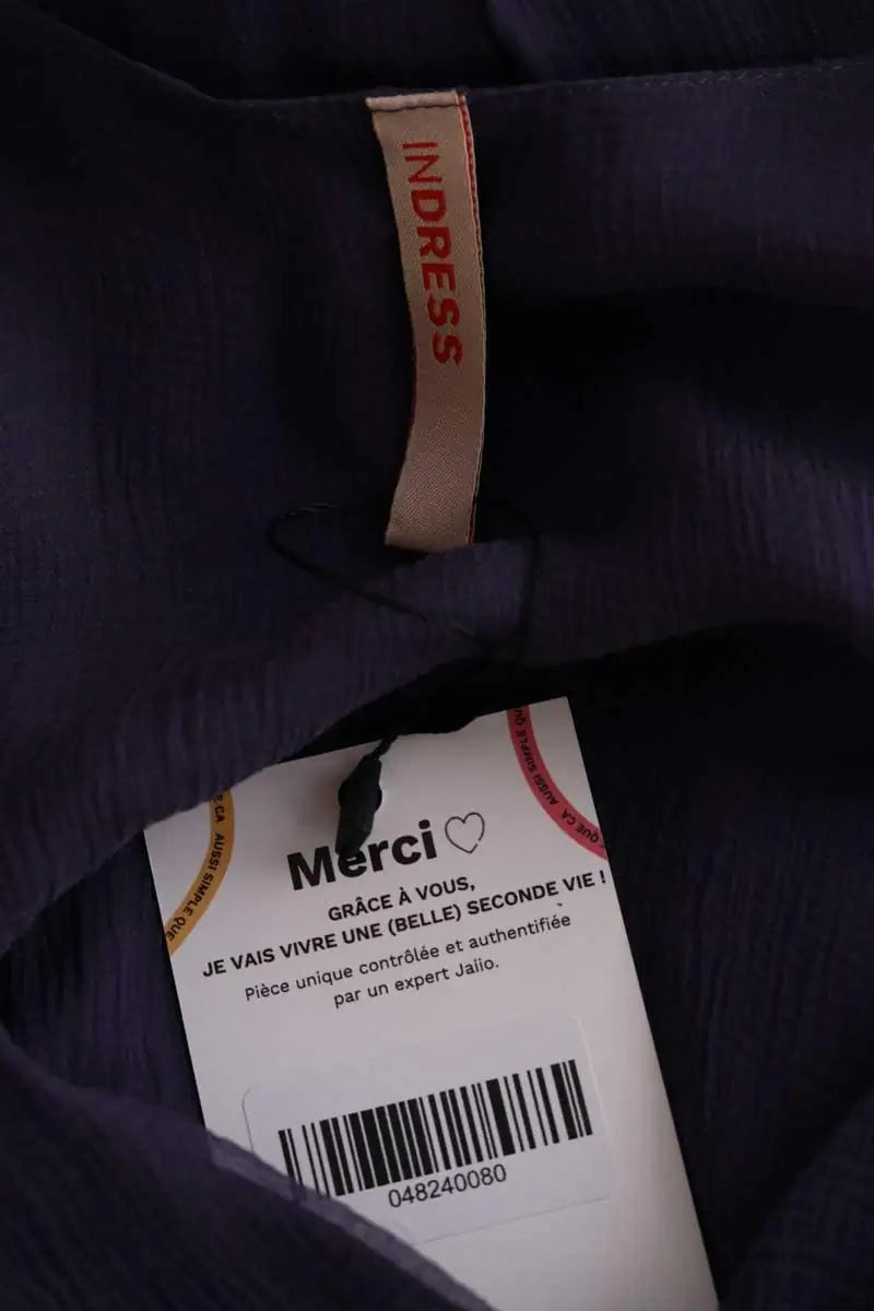 Robe INDRESS Violet en Soie