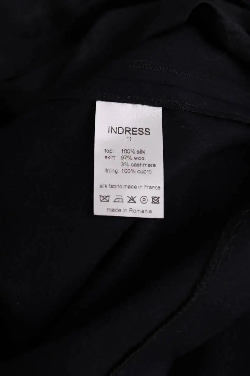 Robe INDRESS Violet en Soie