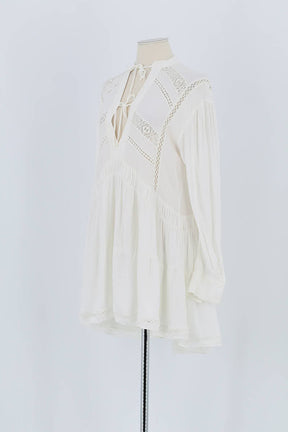 Robe Iro Blanc en Viscose