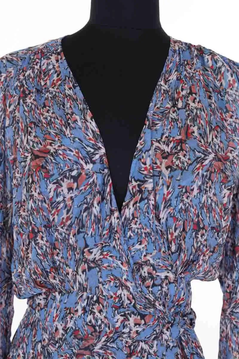 Robe Iro Bleu en Synthétique