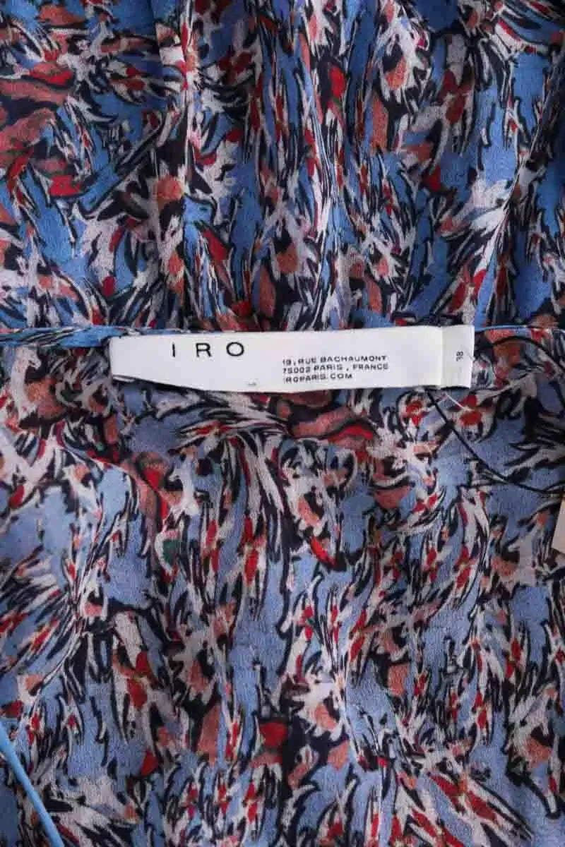 Robe Iro Bleu en Synthétique