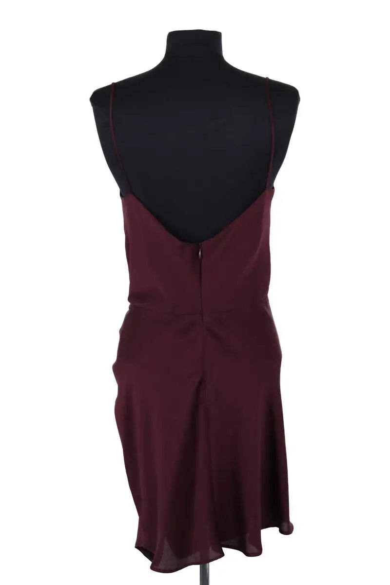 Robe Iro Bordeaux en Synthétique