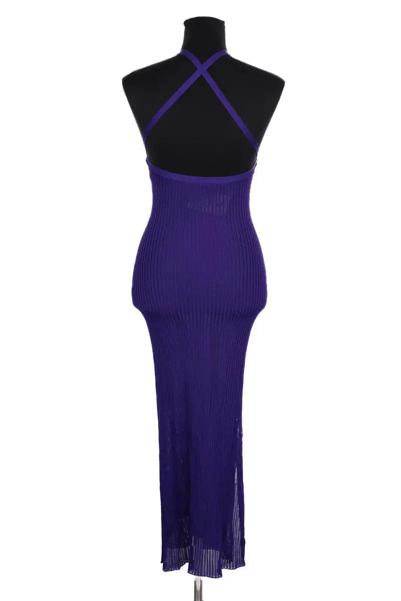Robe Iro Charisa Violet en Viscose
