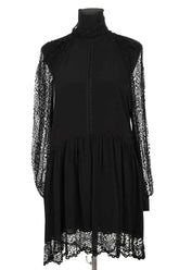 Robe Iro Deorro Noir en Viscose, taille S - Seconde Main