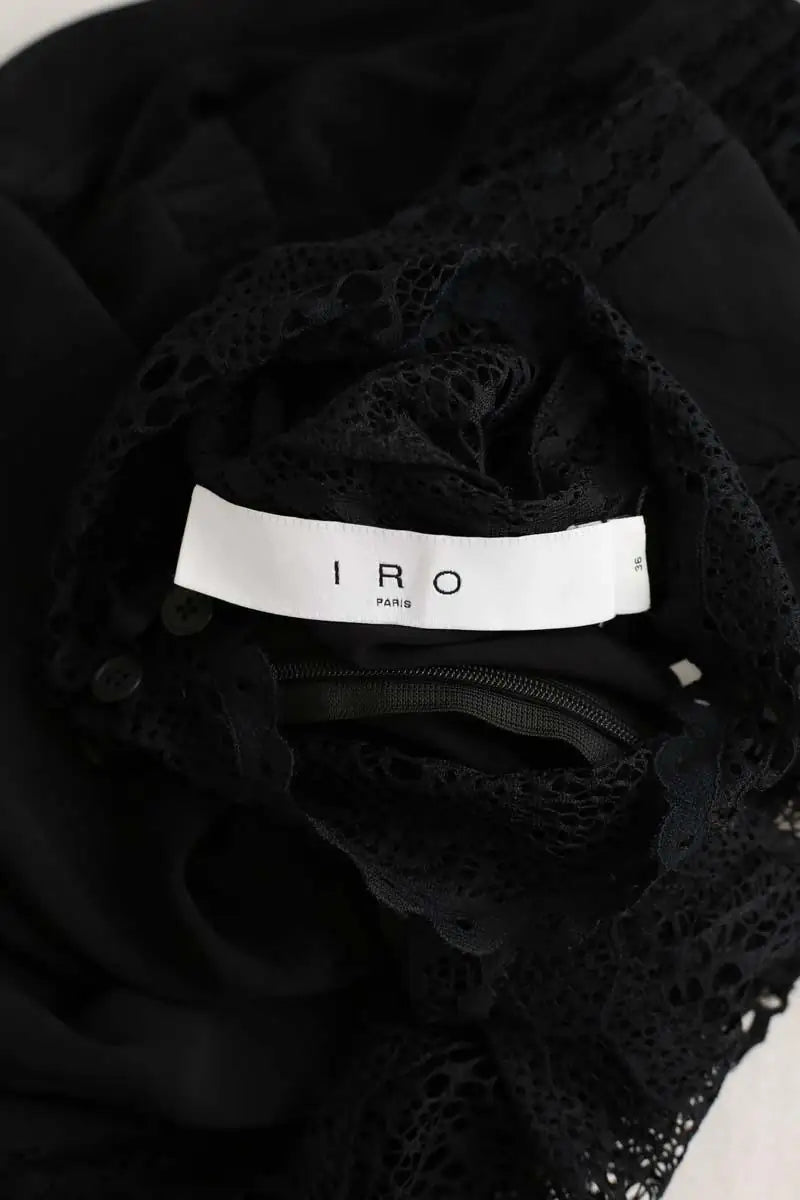 Robe Iro Deorro Noir en Viscose