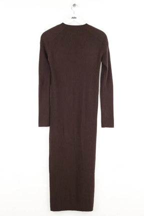 Robe Iro Marron en Cachemire