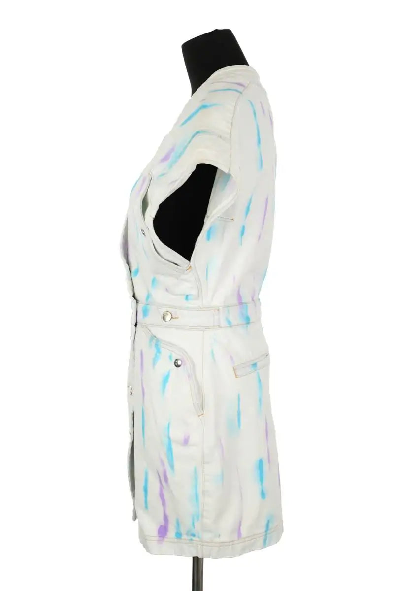 Robe Iro Meuzal Bleu en Coton