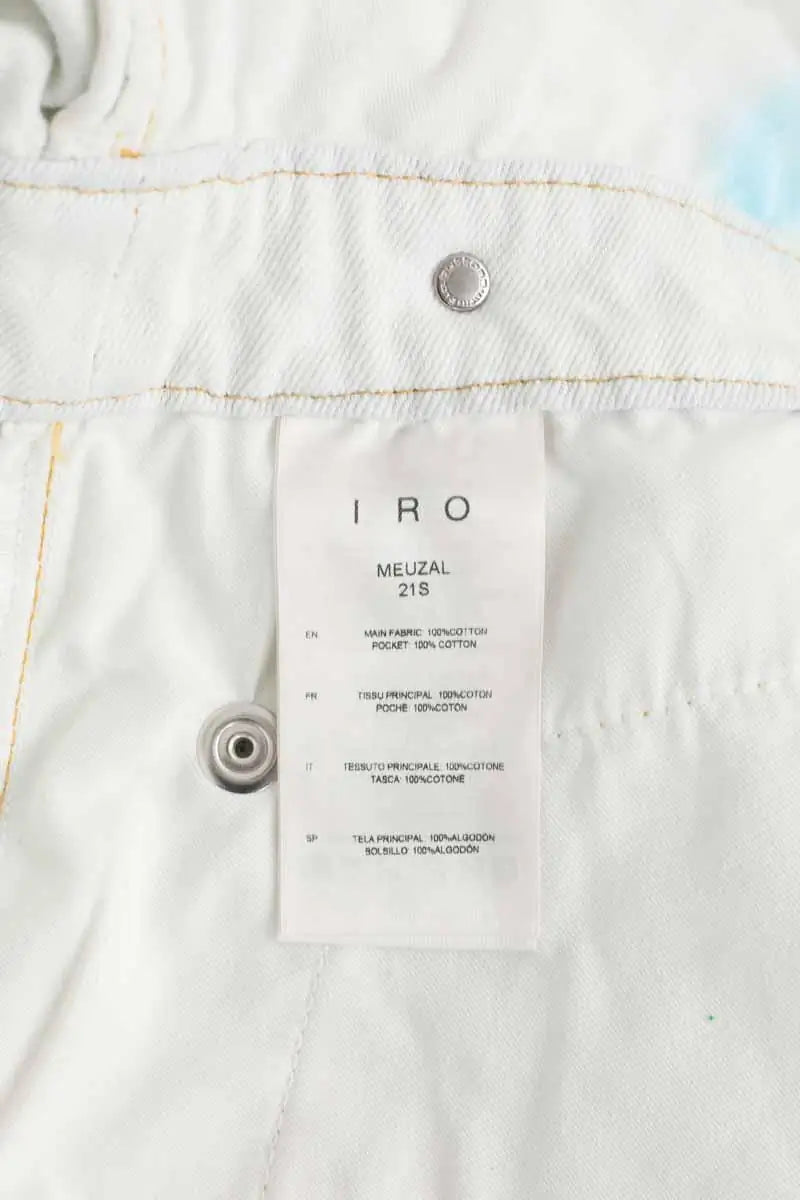 Robe Iro Meuzal Bleu en Coton