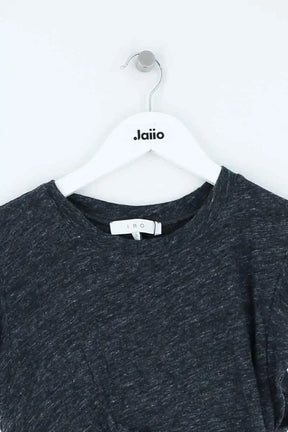 Robe Iro Nanton Anthracite en Coton