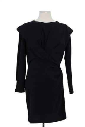 Robe Iro Noir en Coton, taille M - Seconde Main