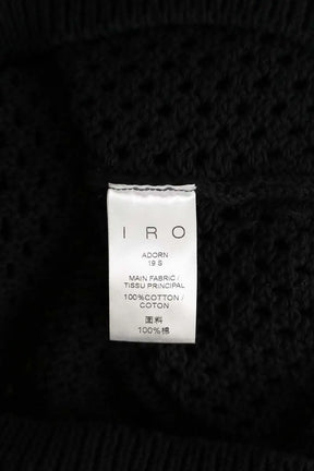 Robe Iro Noir en Coton