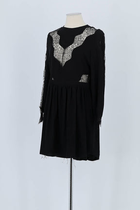 Robe Iro Noir en Polyester