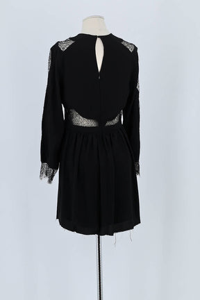 Robe Iro Noir en Polyester
