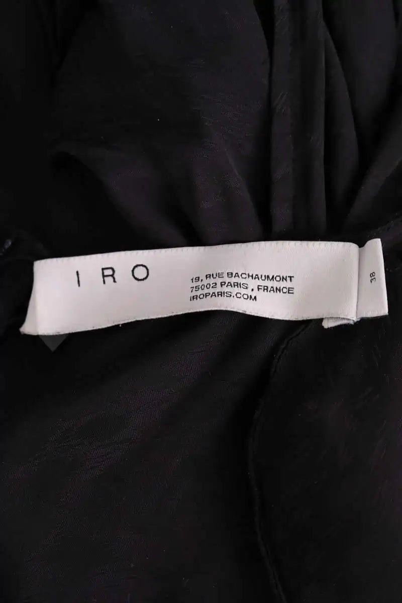 Robe Iro Noir en Synthétique