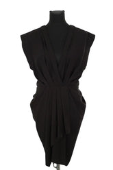 Robe Iro Noir en Synthétique, taille S - Seconde Main