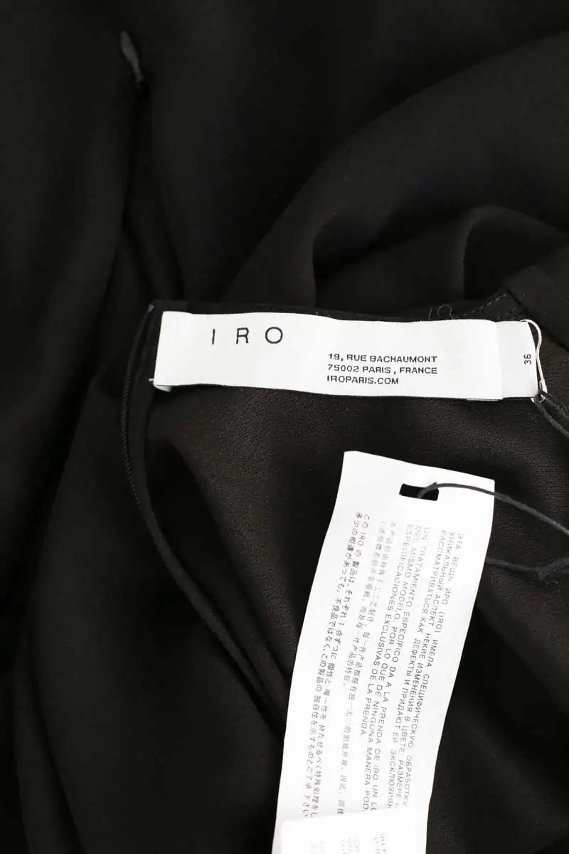 Robe Iro Noir en Synthétique