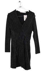 Robe Iro Noir en Synthétique, taille S - Seconde Main