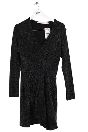 Robe Iro Noir en Synthétique, taille S - Seconde Main