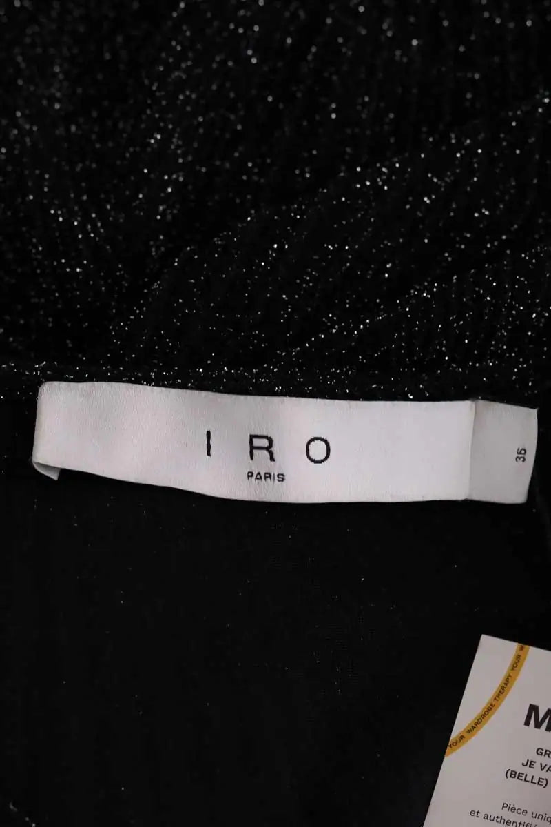 Robe Iro Noir en Synthétique