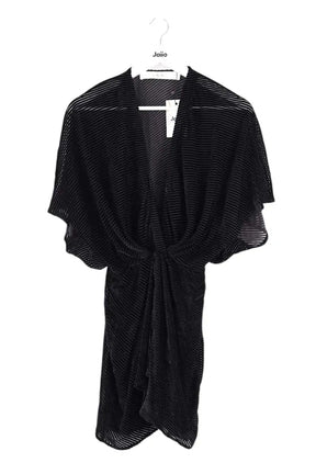 Robe Iro Noir en Synthétique, taille XS - Seconde Main