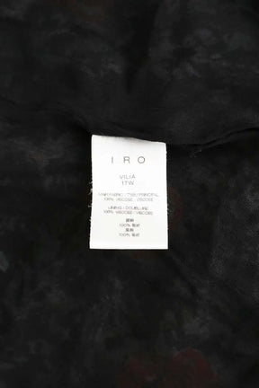 Robe Iro Noir en Viscose