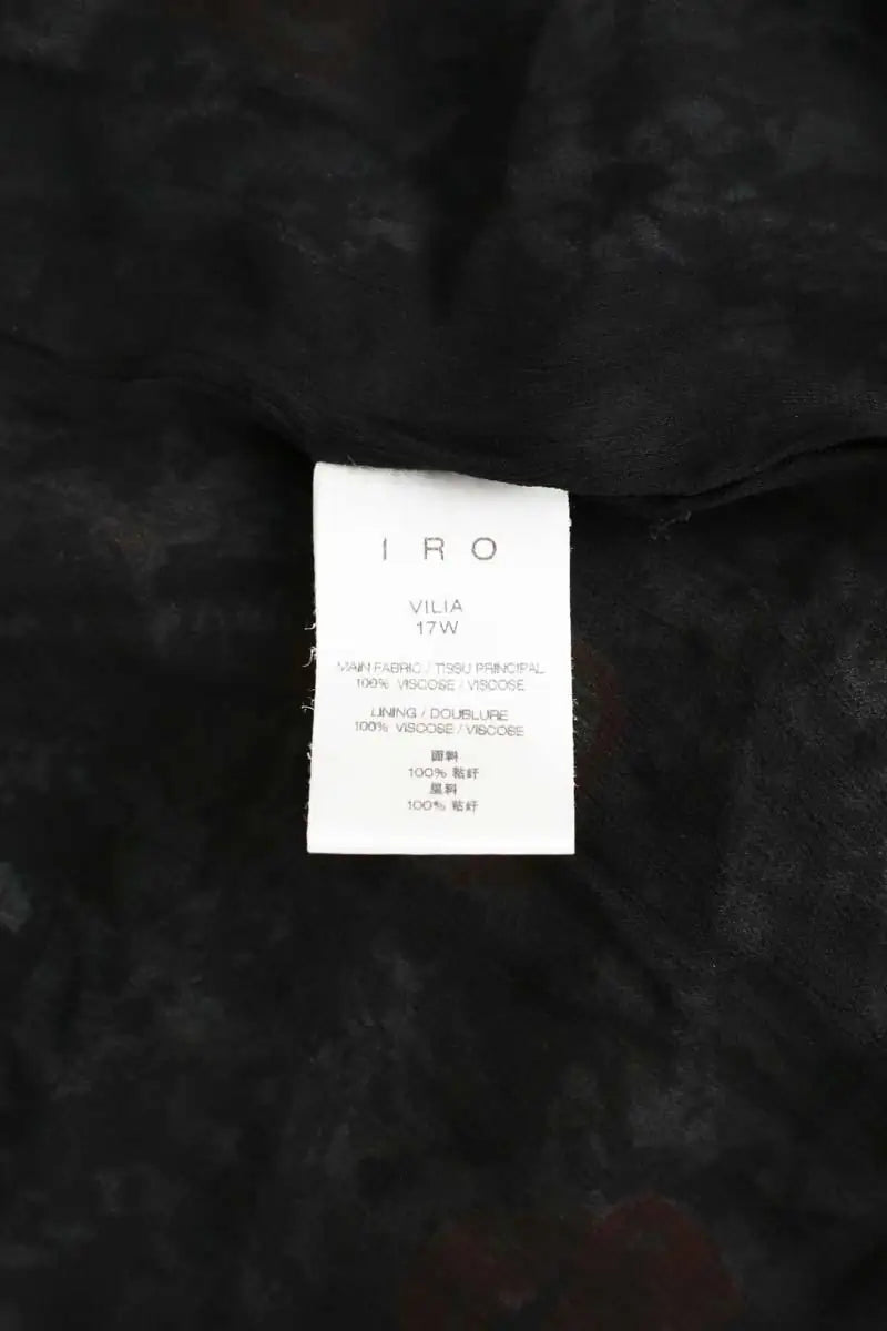 Robe Iro Noir en Viscose