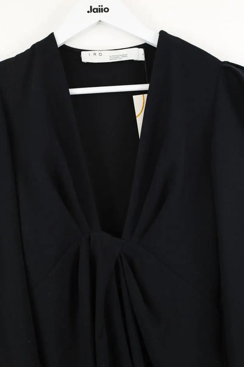 Robe Iro Robiela Noir en Polyester