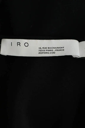 Robe Iro Robiela Noir en Polyester