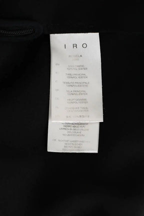 Robe Iro Robiela Noir en Polyester