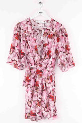 Robe Iro Rose en Soie, taille XS - Seconde Main
