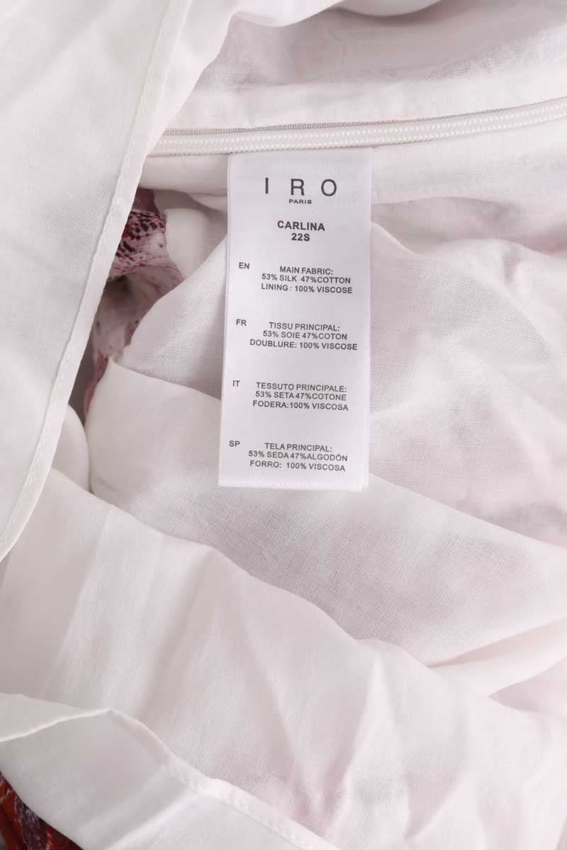 Robe Iro Rose en Soie