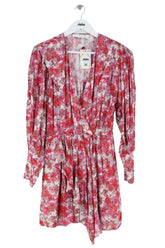 Robe Iro Rose en Viscose, taille S - Seconde Main