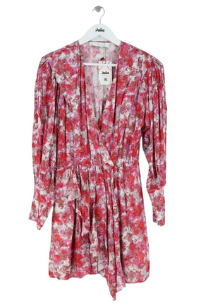 Robe Iro Rose en Viscose, taille S - Seconde Main