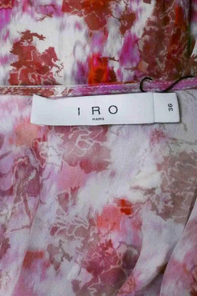 Robe Iro Rose en Viscose