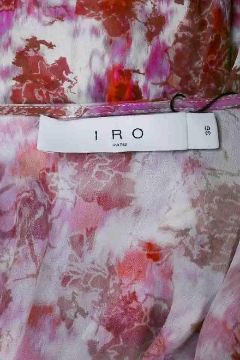 Robe Iro Rose en Viscose
